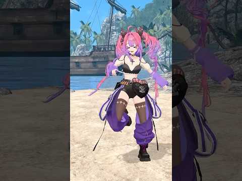 夜の踊り子ダンス【綺々羅々ヴィヴィ】vtuber hololive dance shorts サムネイル