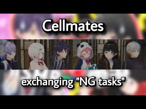 cellmates exchanging NG tasks | Nijisanji eng subs サムネイル