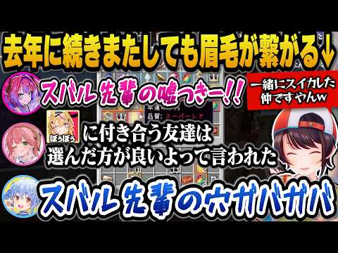 【ホロ金策サバイバル2】去年に続きまたしても眉毛が繋がり友情よりも金を選ぶスバルｗ サムネイル