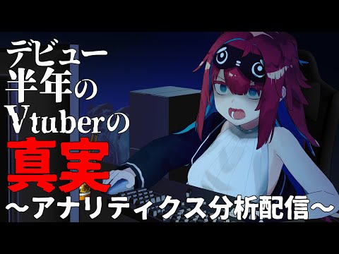 デビュー半年の企業勢Vtuberですが質問ありますか？【アナリティクス配信】 サムネイル