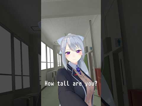 【167cm】How tall are you?🫂 vtuber 身長差 サムネイル