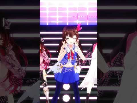 【mmd】ワールドイズマインCPK! Remix ときのそら ロボ子さん  azki  超かぐや姫  mmdホロライブ… サムネイル