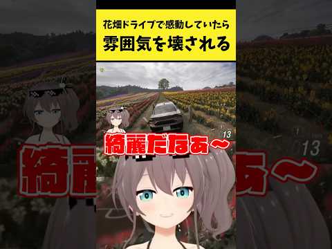 花畑ドライブで感動していたら雰囲気を壊されるまつり【夏色まつり/ホロライブ切り抜き】shorts サムネイル