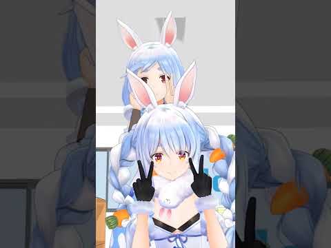 【mmd】だららら🦀！だららら🐰！ 兎田ぺこら ぺこらマミー   mmdホロライブ ホロライブmmd サムネイル