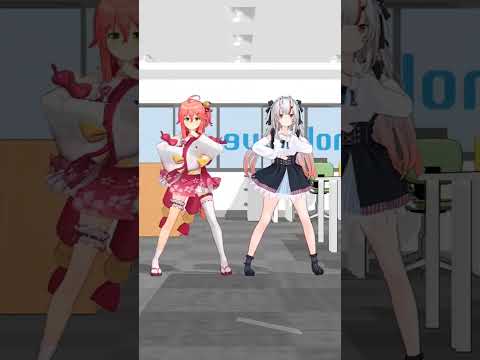 【MMD】DECO*27 - ラブパラ feat. 初音ミク holox mmdホロライブ ホロライブmmd サムネイル
