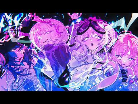 Beyond the way / 角巻わため×獅白ぼたん×轟はじめ×輪堂千速 (cover) サムネイル