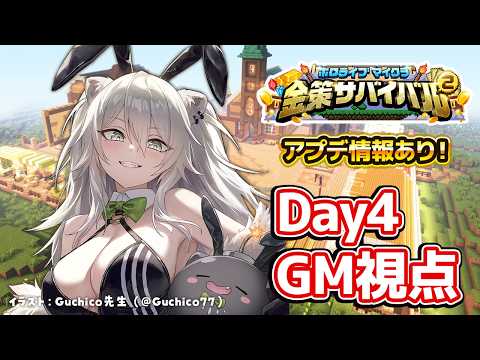 【 ホロ金策サバイバル2 】GM視点！セカンドシーズンもホロタウンのラーメン屋ししろぼたんです：Day4（Day3も含…