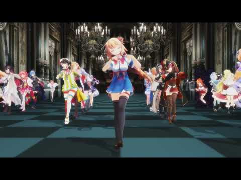 【MMD】お人形/赤井はあと ドールダンス mmdホロライブ ホロライブmmd
