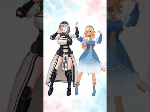 【mmd】Silent Flame,Never Fade/不知火フレア ノエフレ mmdホロライブ  ホロライブmmd サムネイル