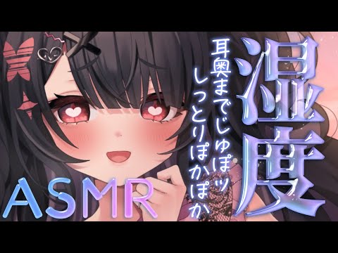 【ASMR】じゅぽッ♥しっとり湿度むんむんASMRで乾燥季節から守ります♥【新人Vtuber】 サムネイル