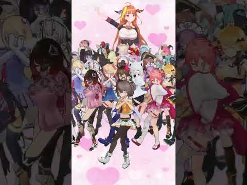 【mmd】ウーニャカ/夏色まつり ウーニャカ hololive  mmdhololive hololivemmd  shorts サムネイル