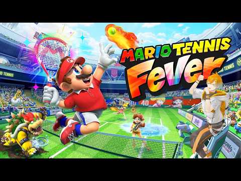 【マリオテニス フィーバー】真夜中に初見フィーバーしたっていいじゃない【宇佐美リト/nijisanji】 サムネイル