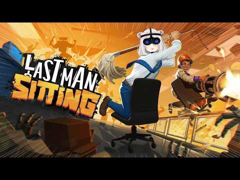【Last Man Sitting】オフィスチェアに乗ってハチャメチャに戦うゲーム【獅白ぼたん/ホロライブ】 サムネイル
