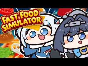 【 Fast Food Simulator 】HAMBURGER COUNTRY 🍔 -vtuberまとめ/ASMR