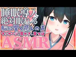 Vtuber動画 | 〖 ASMR 〗睡眠導入♥夢の中へおやすみ🍵 Sleep Fast Tonight Intense Relaxation〖 にじさんじ/小野町春香 〗【YouTubeおすすめ】
